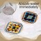 6-Piece DIY Diamond Painting Coasters with Holder – Aztec Style Diamond Art Kit for Adults & Beginners, Small Craft Painting Set for Home & Office